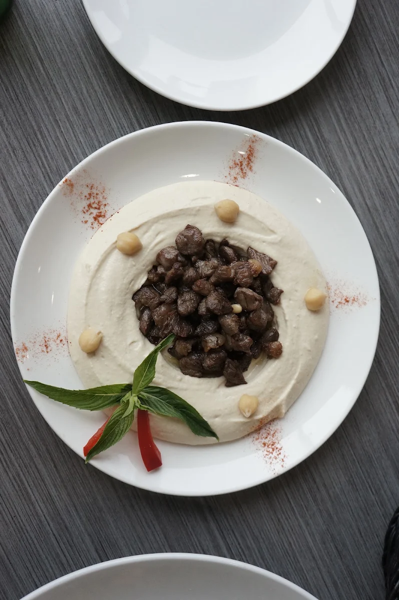 Hummus with Lamb, Massaya