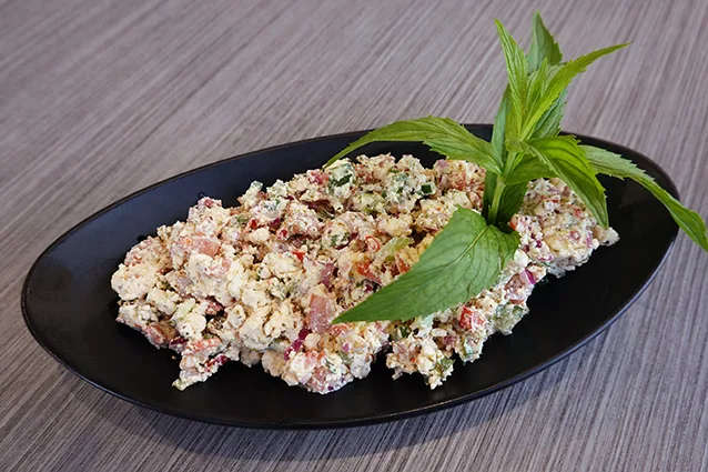 Shanklish Salad, Massaya