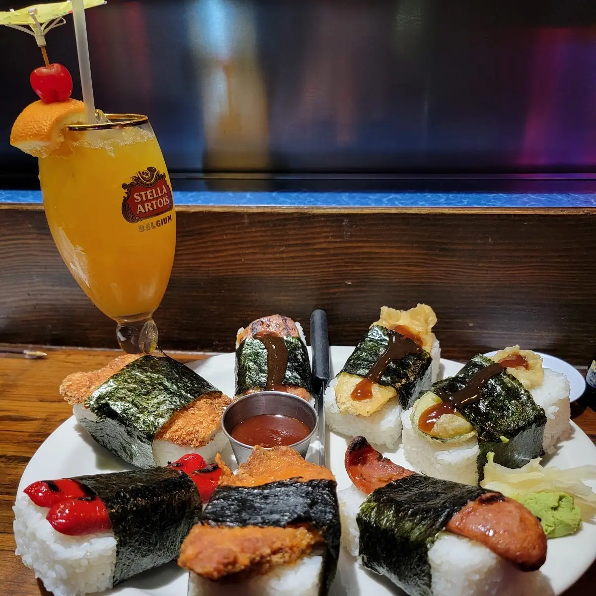 Musubi Sampler Platter
