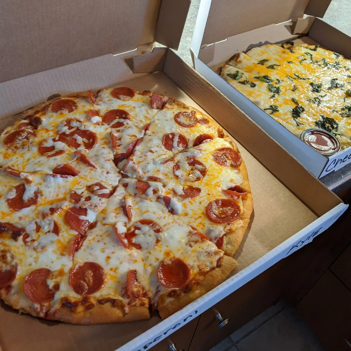 16 Thick Crust Pepperoni Pizza