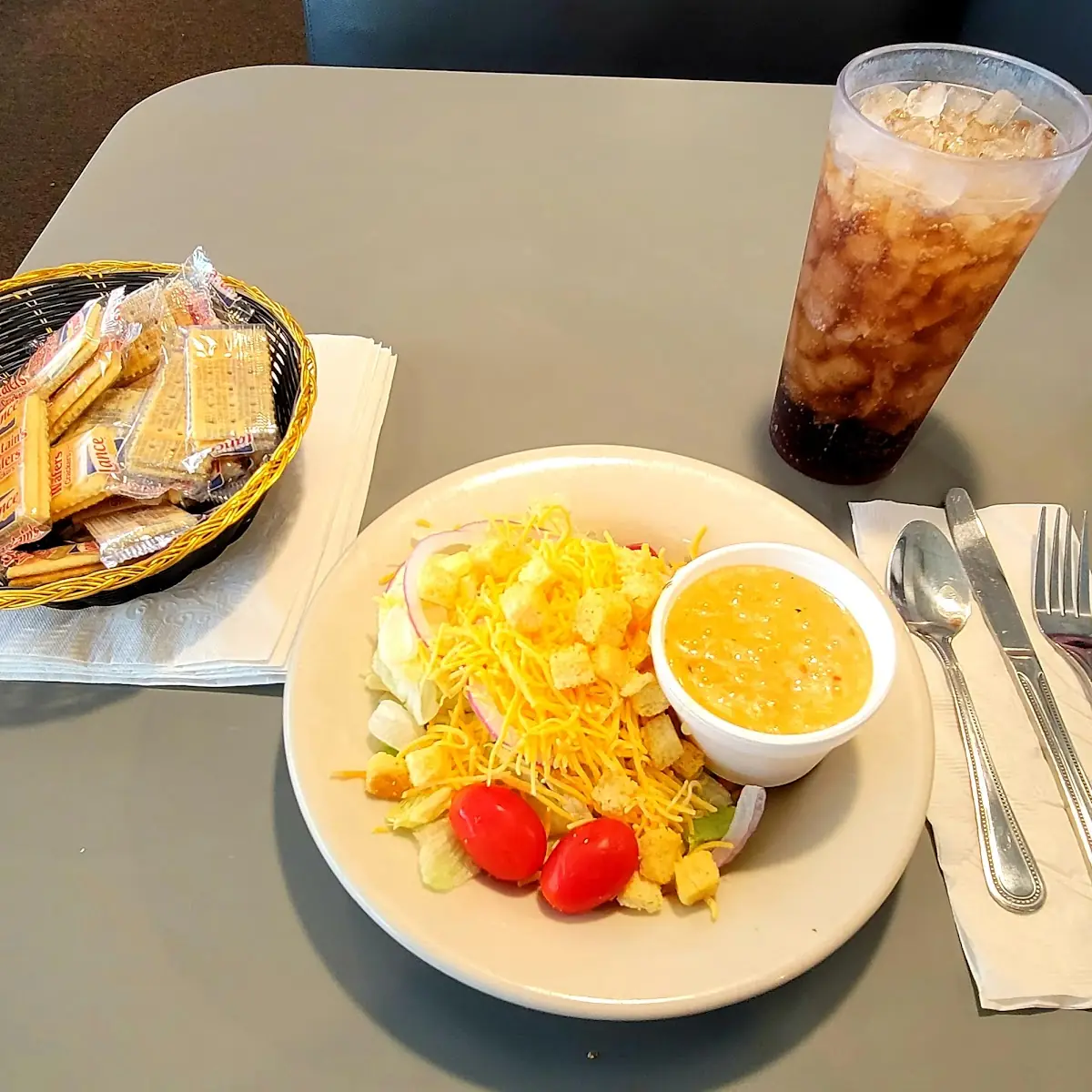 House Salad with Italian Dressing