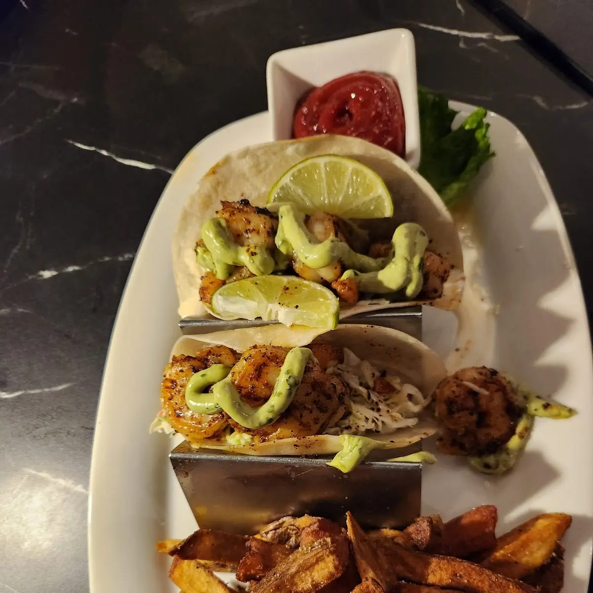 Blackened Shrimp Tacos