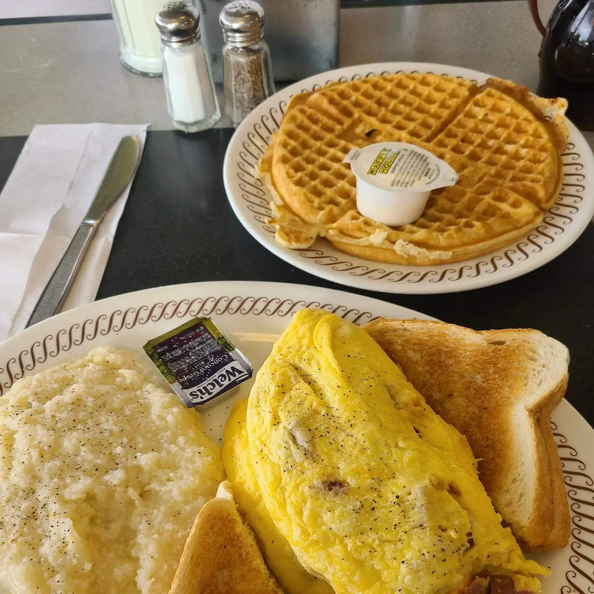Ham and Cheese Omelette