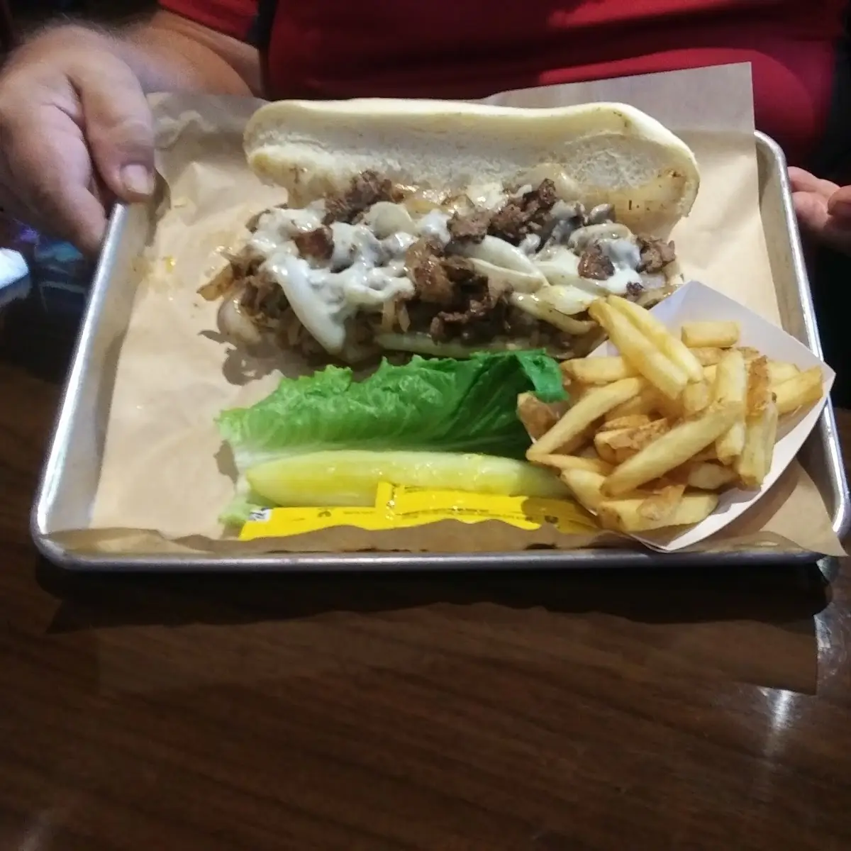 Philly Cheese Steak Sandwich