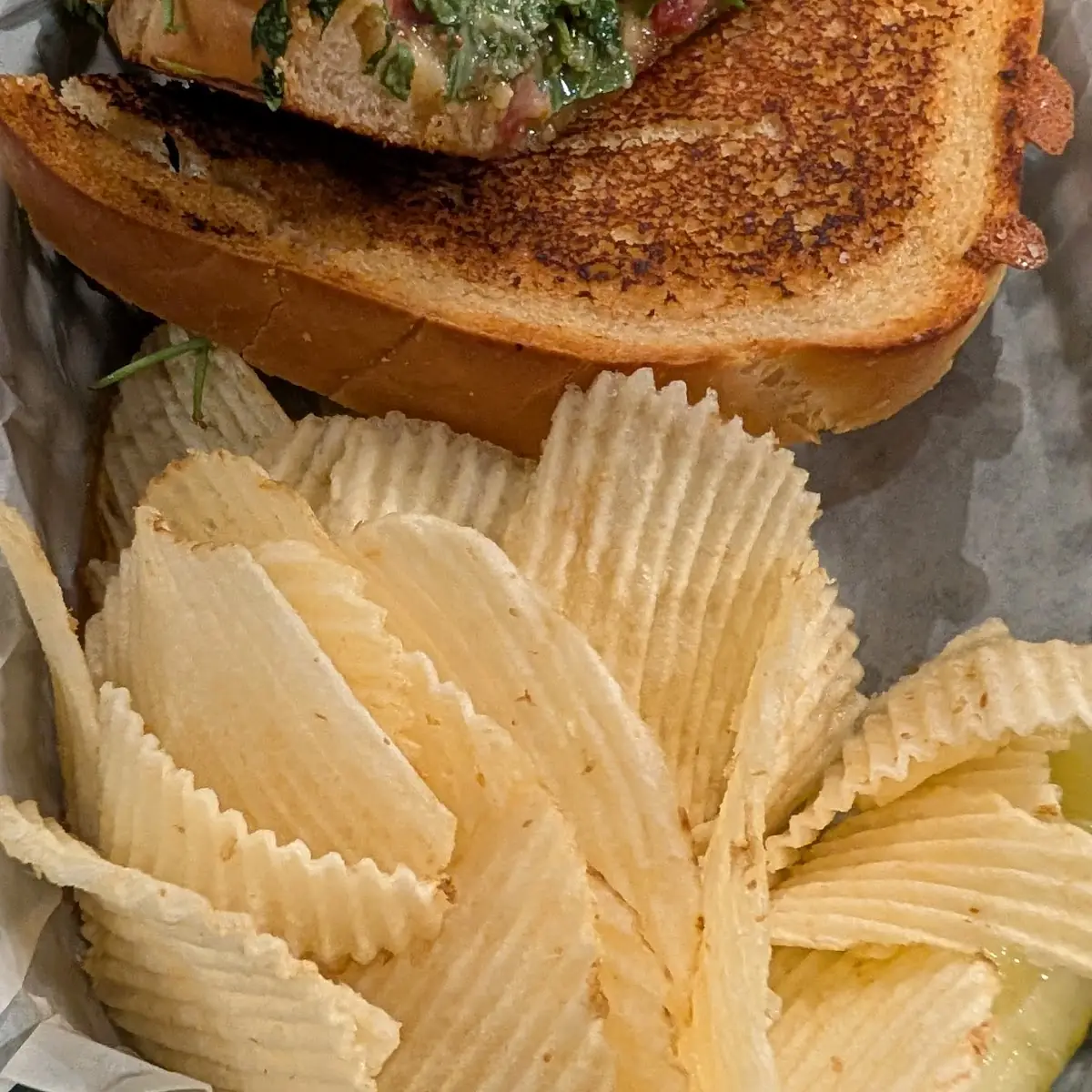 Prosuitto and Fig Grilled Cheese