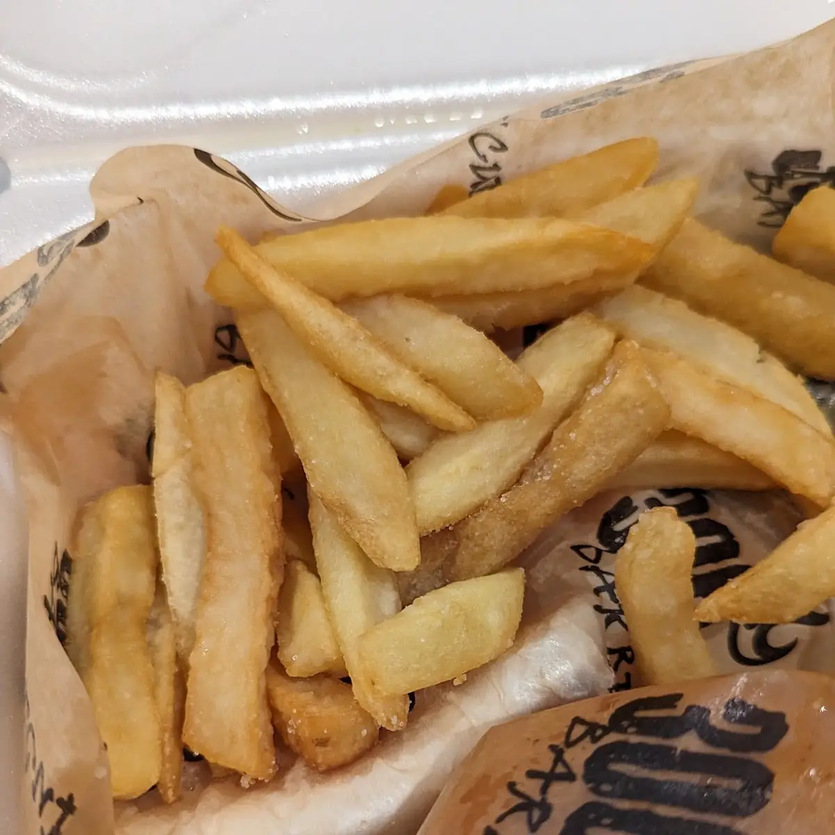 Pulled Pork Sandwich and Fries