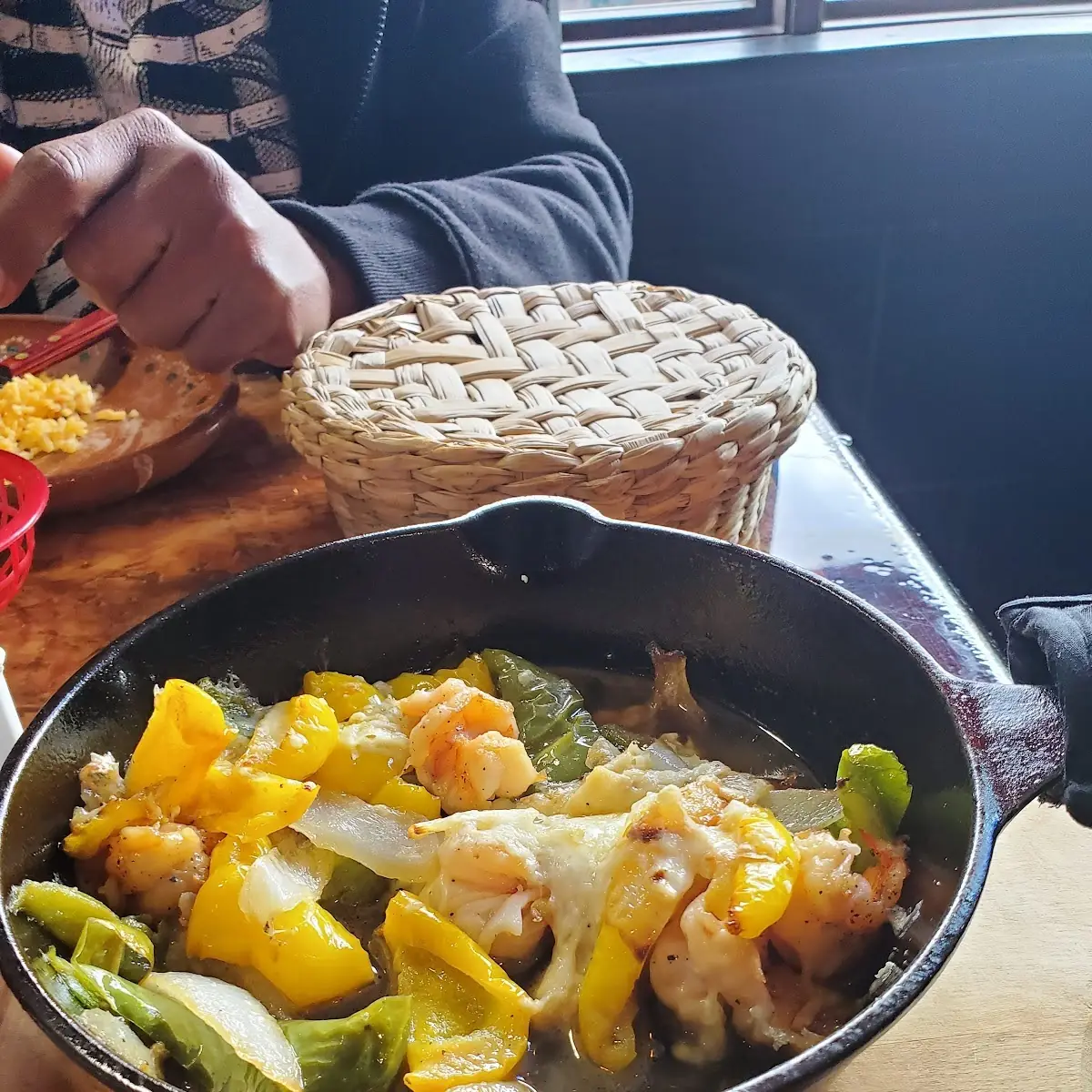 Shrimp Fajitas