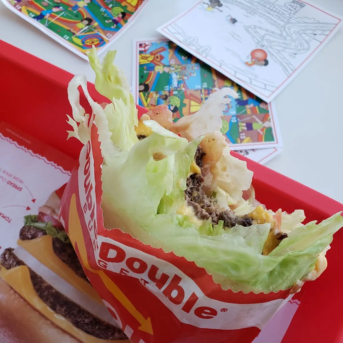 Protein Burger Was Bomb