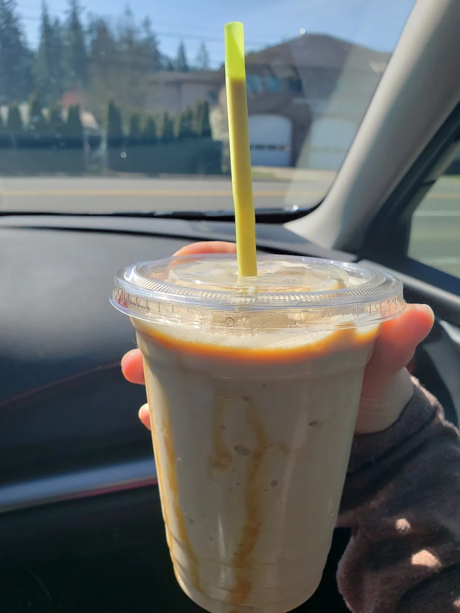 16 Oz Salted Caramel Latte