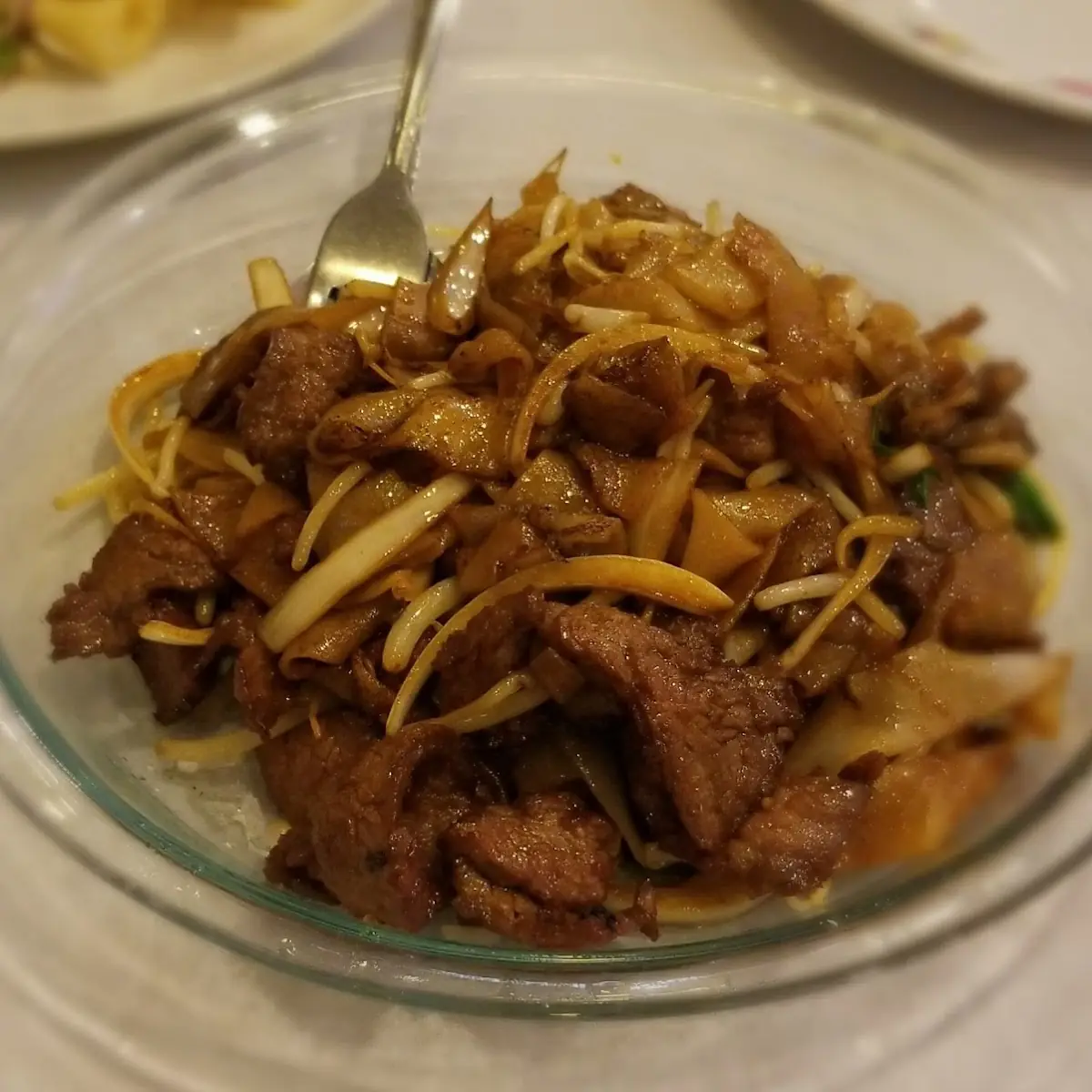 Dry Beef Chow Fun