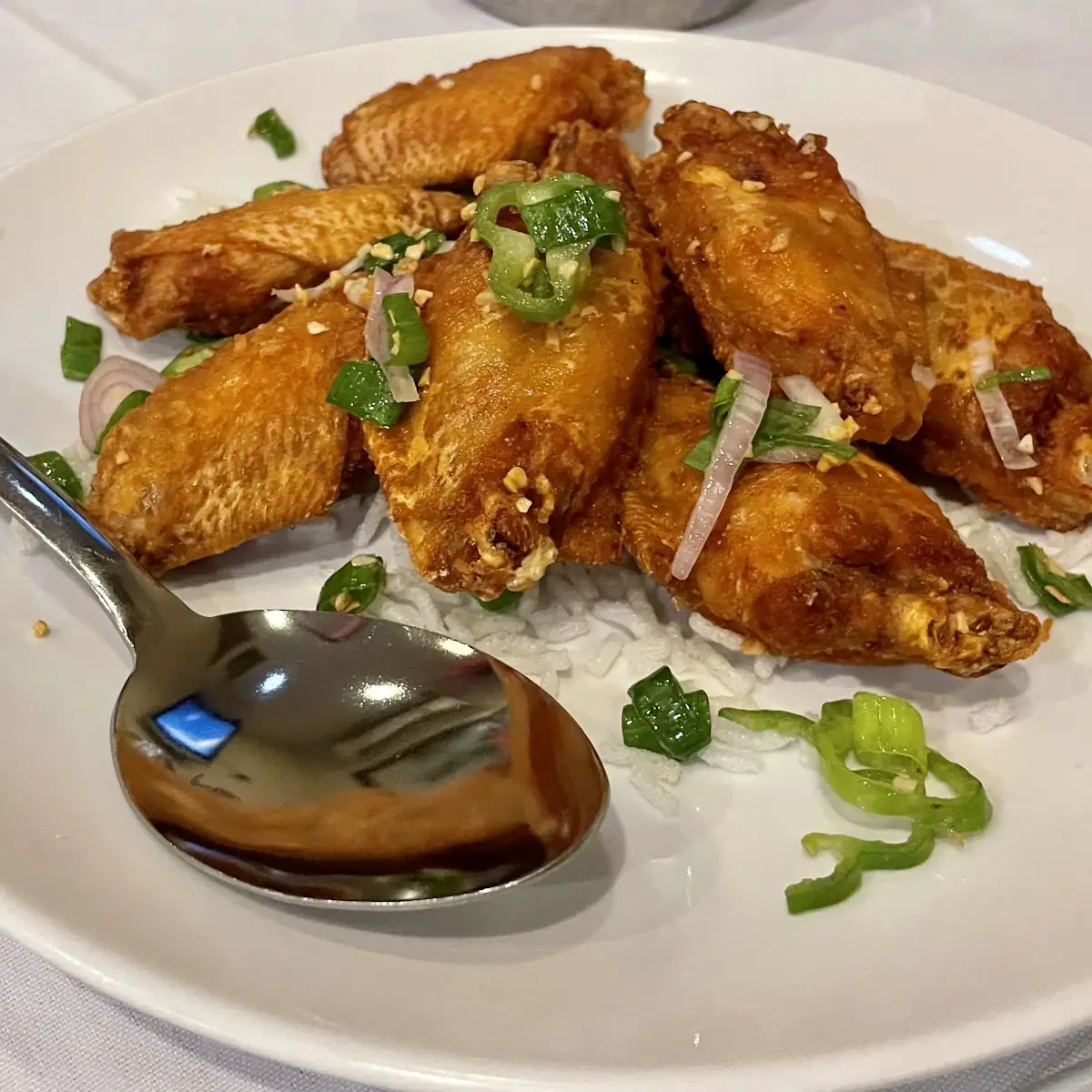 Salt and Pepper Chicken Wings