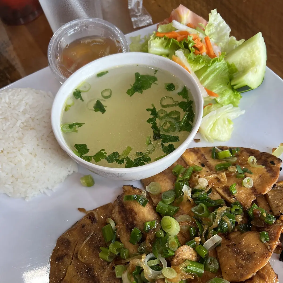 Chicken Rice Plate
