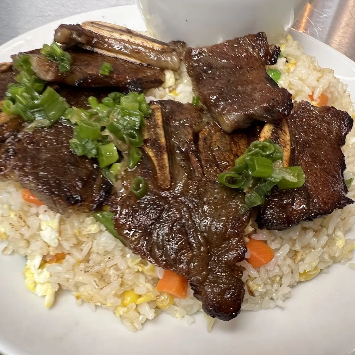 Korean BBQ Beef Short Rib over Rice
