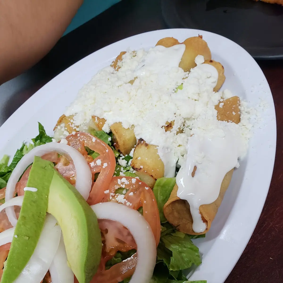 Tacos Dorados de Papa