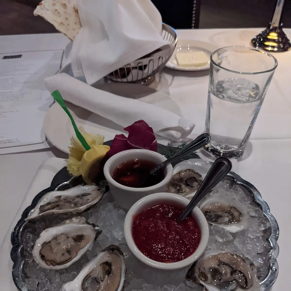 Fresh Oysters on the Half Shell