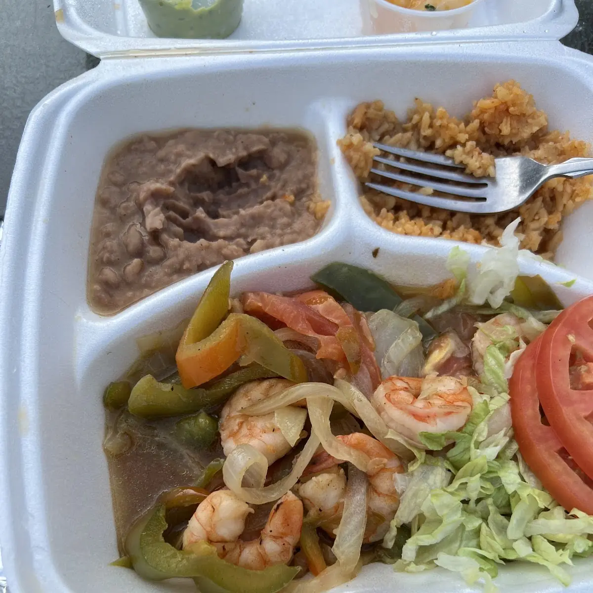 Shrimp Fajitas