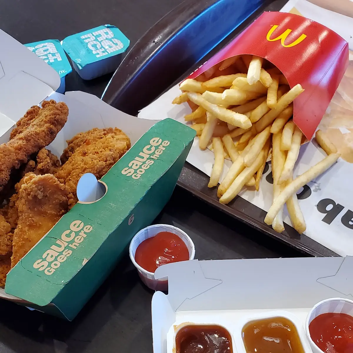 40 Piece Mcnugget and 4 Medium Fry