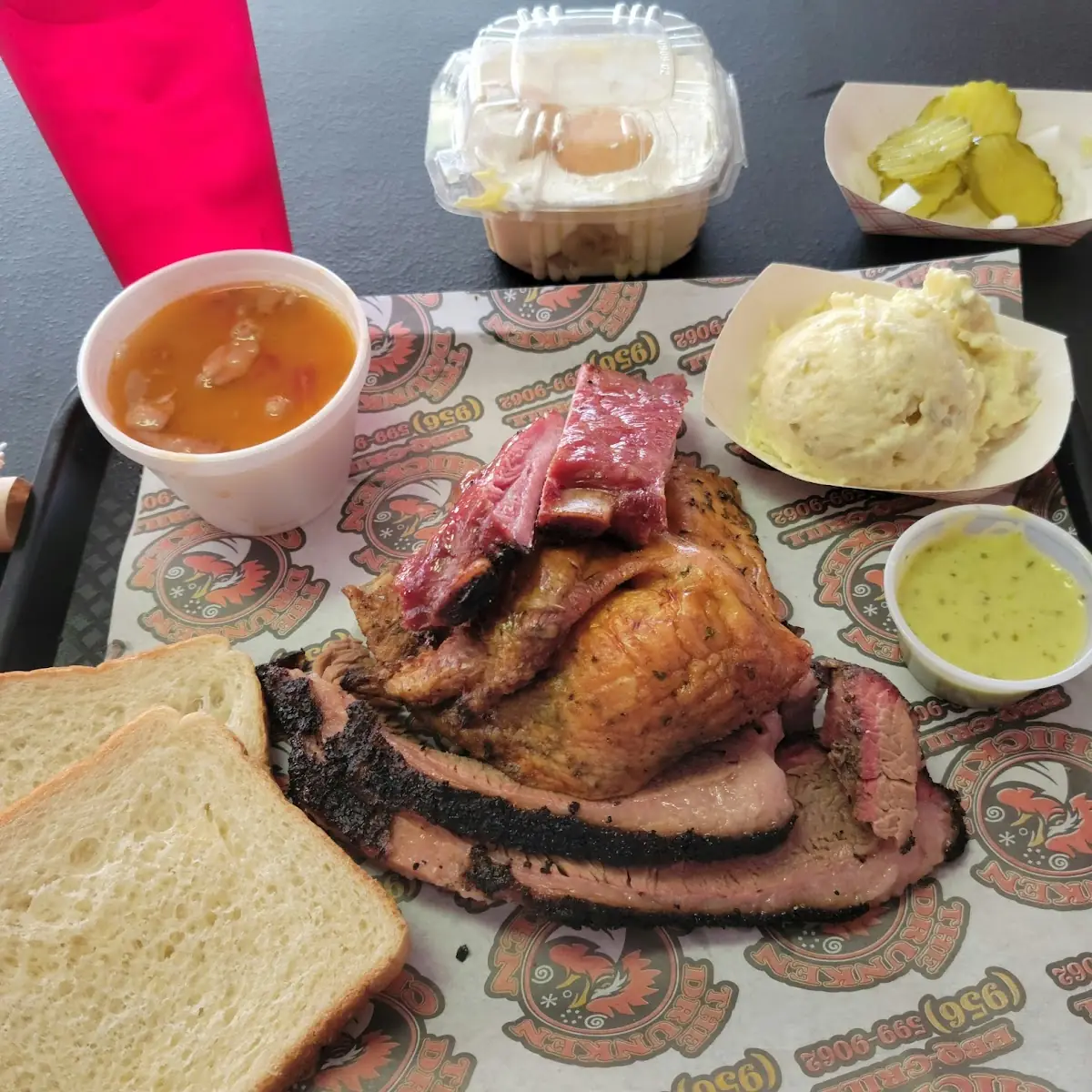 3 Meat w 2 Sides Plate