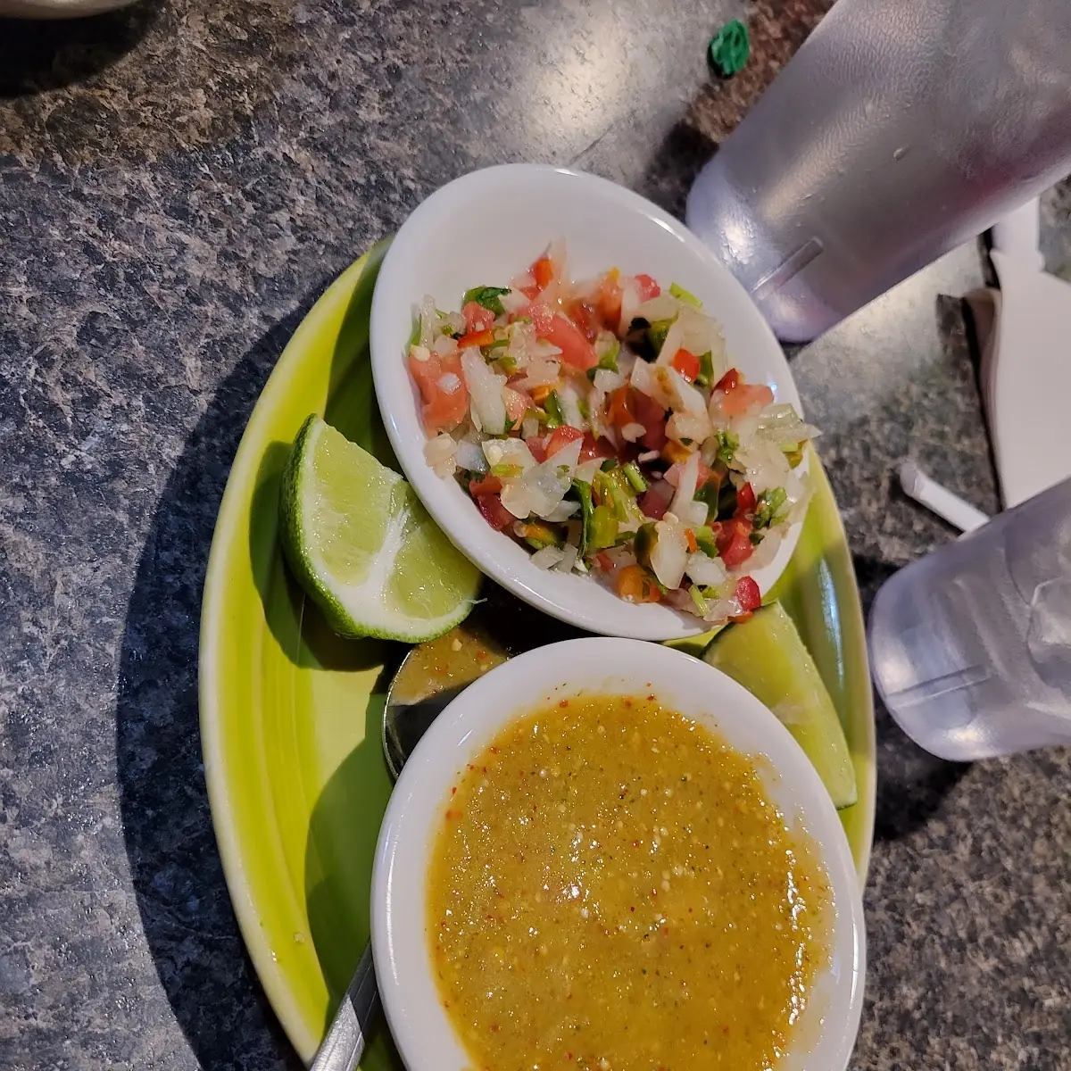 Salsa Verde and Pico De Gallo