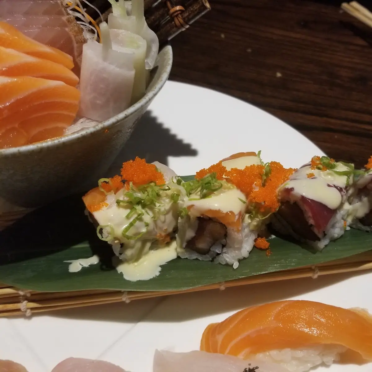 Sushi and Sashimi Combo Lunch Version