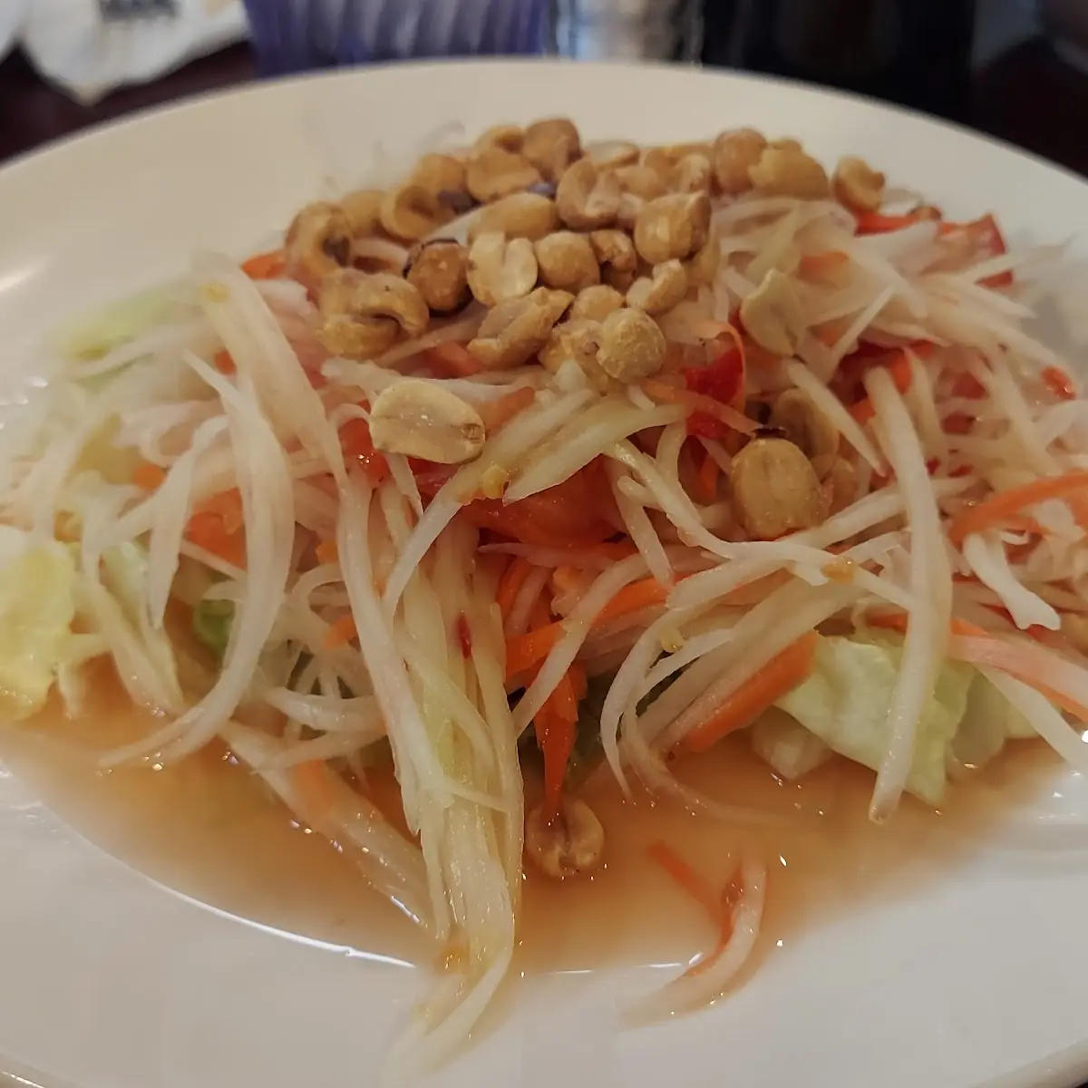 Y6 Somtom Papaya Salad