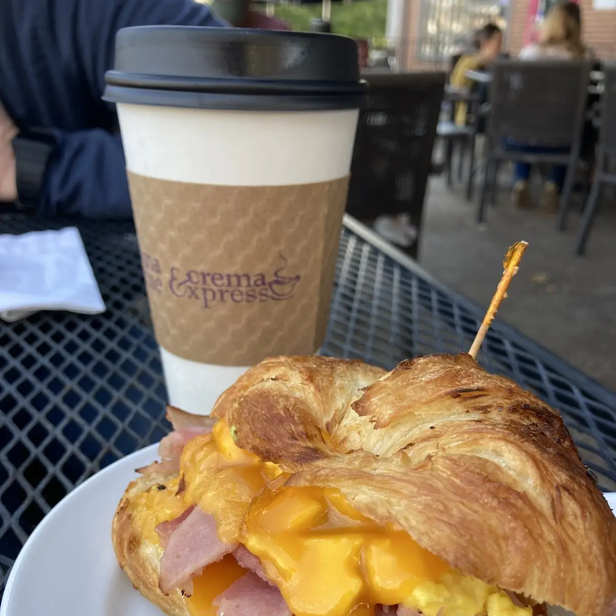 Croissant Breakfast Sandwich
