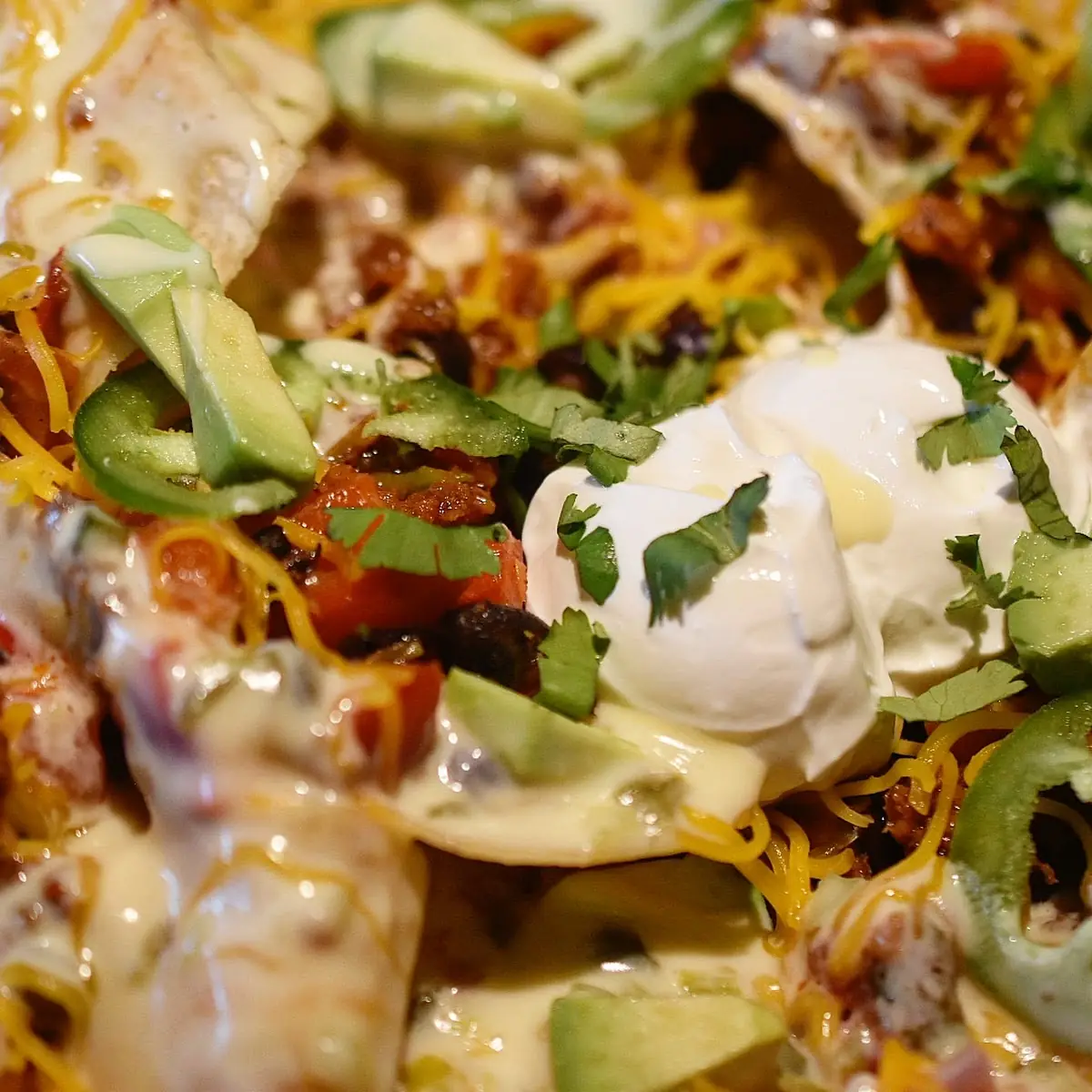 Pork Belly & Chorizo Nachos