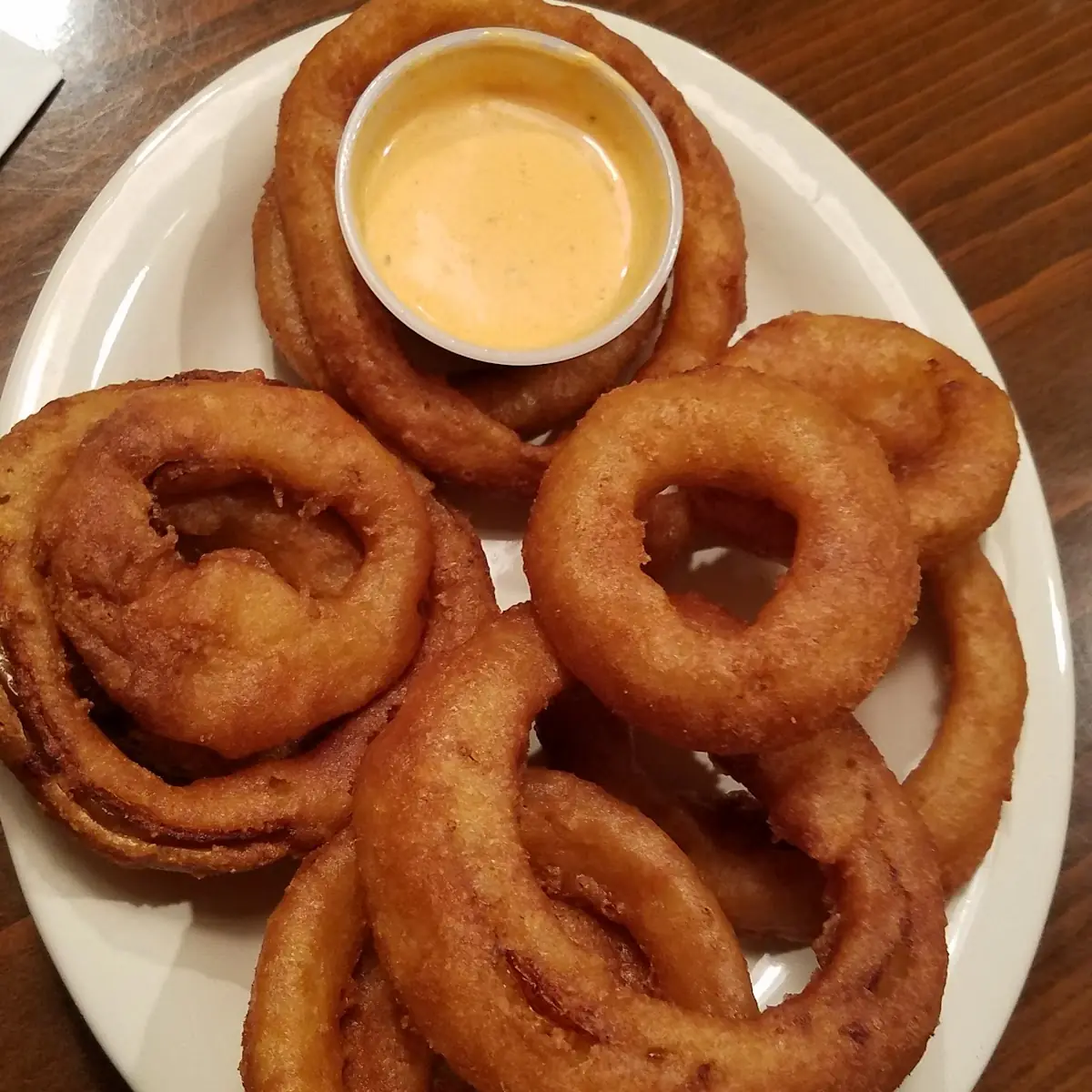 Onion Rings w Dipping Sauce