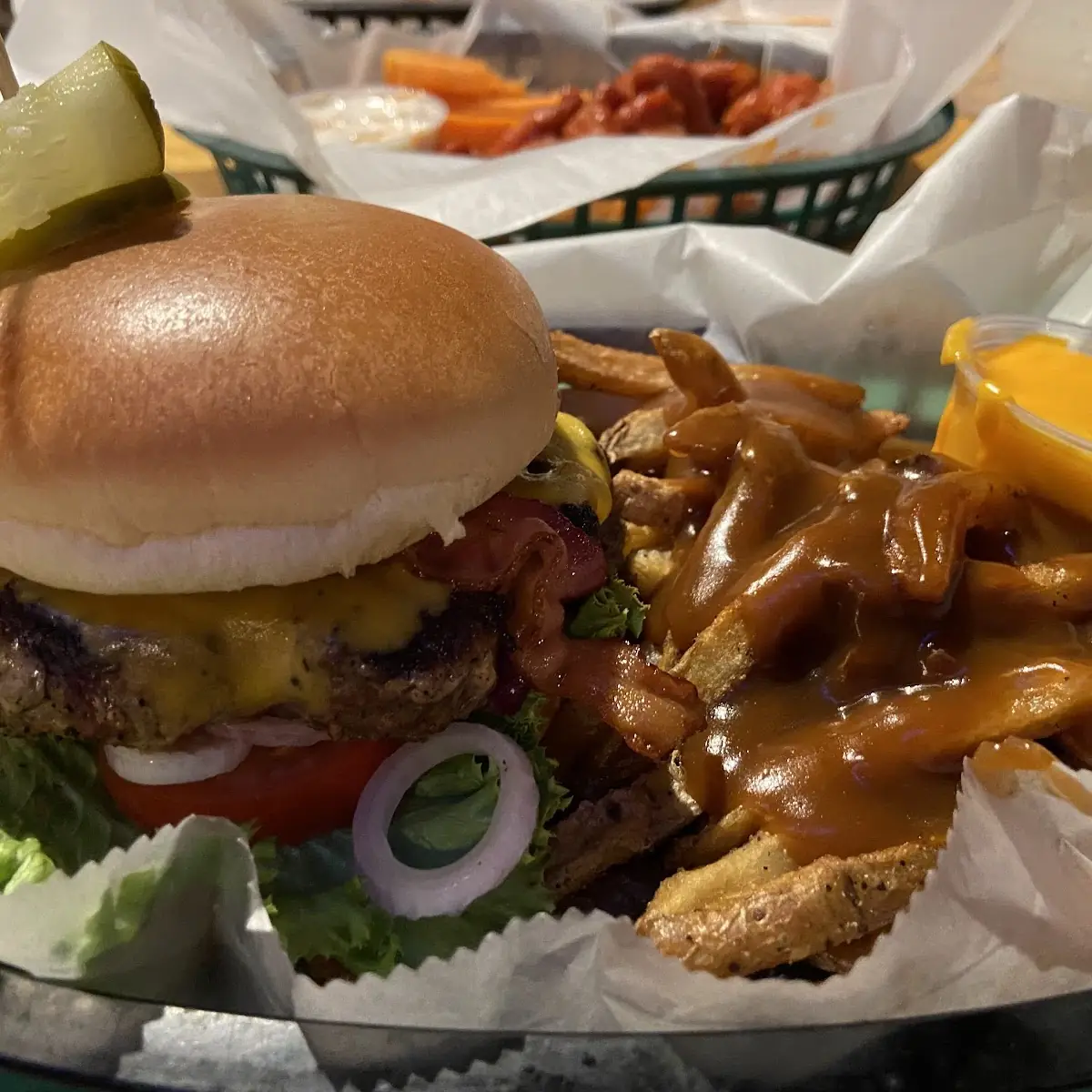 Mac 'N Cheese Burger