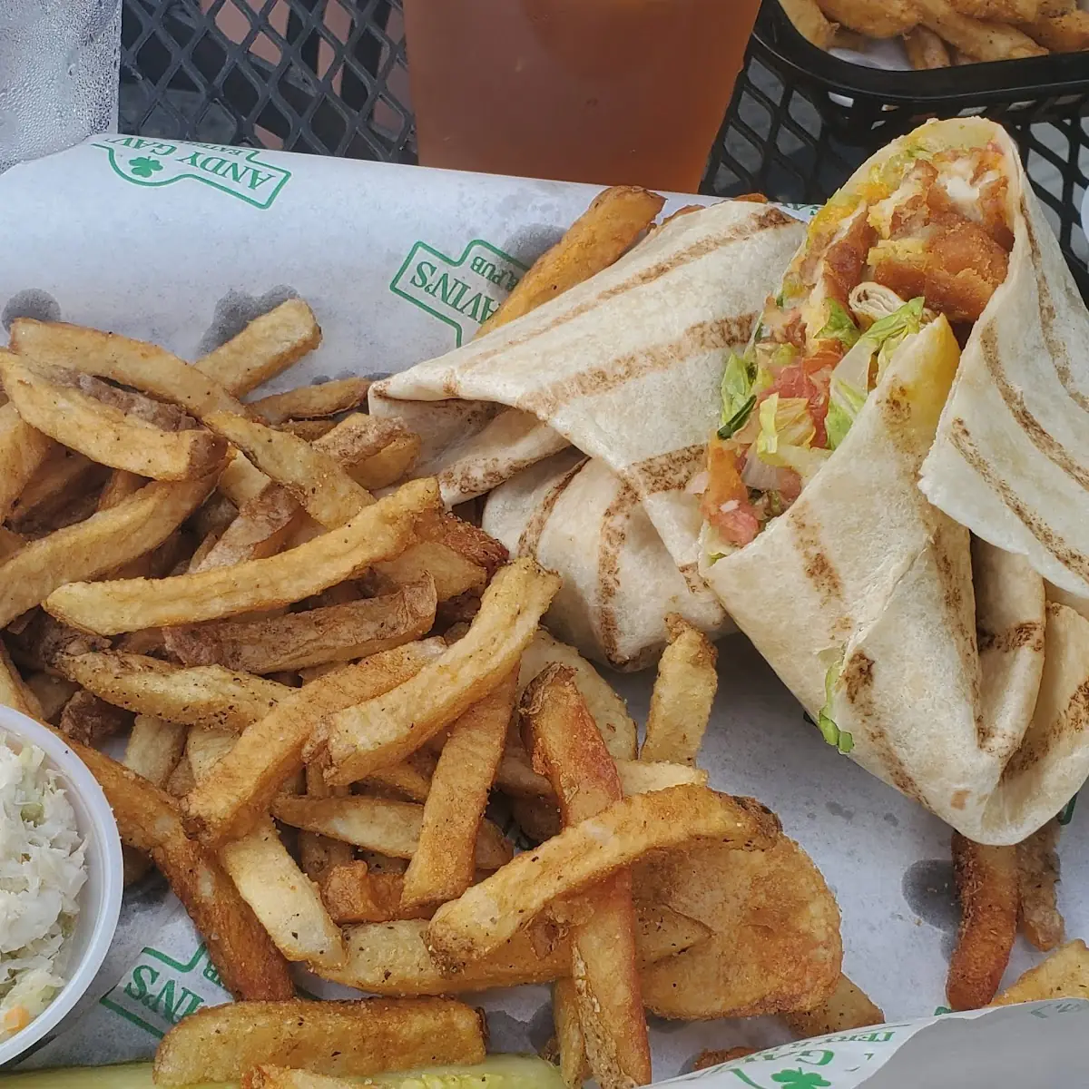 Honey Mustard Chicken Wrap