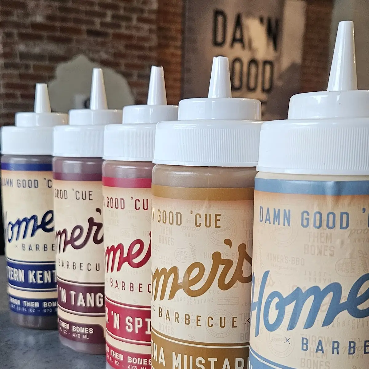 Barbecue Sauce Bottles