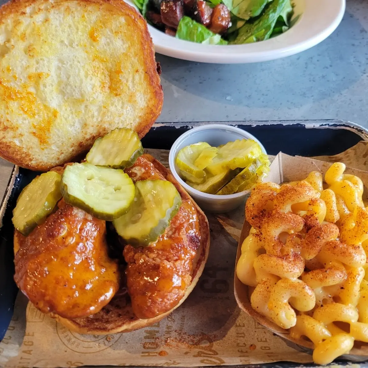 Nashville Hot Chicken with Mac & Cheese