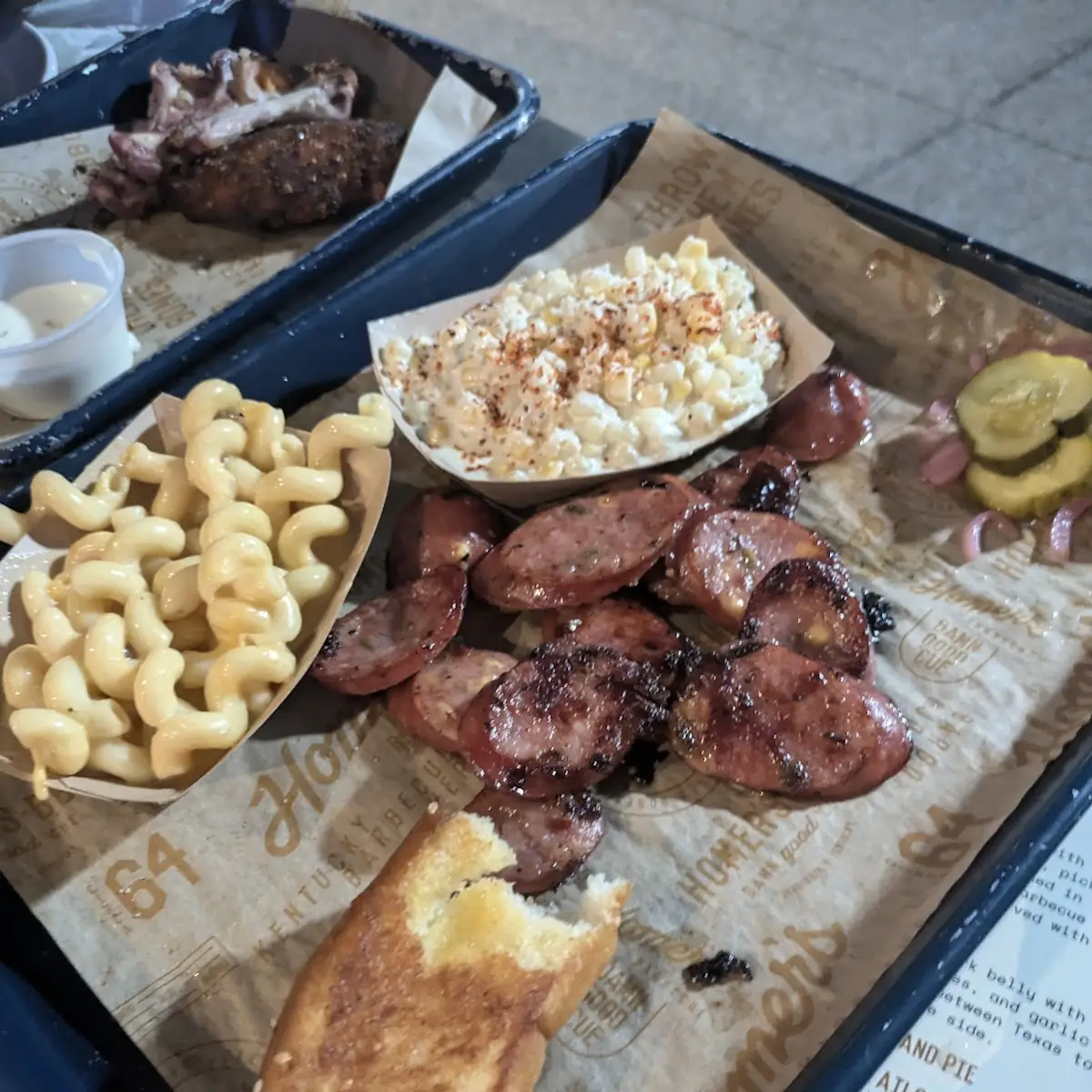 Smoked Sausage Platter
