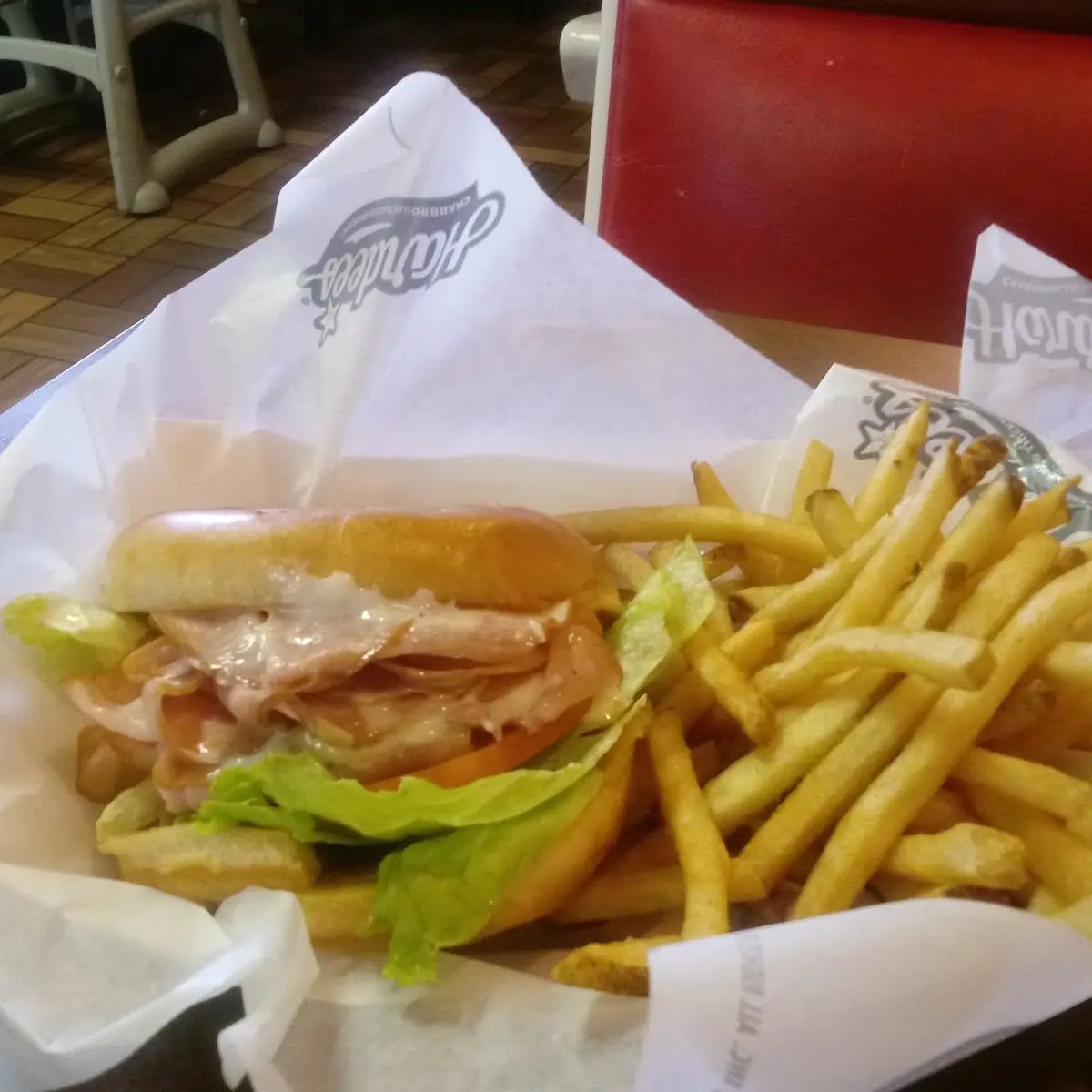 Ham & Cheese with Fries