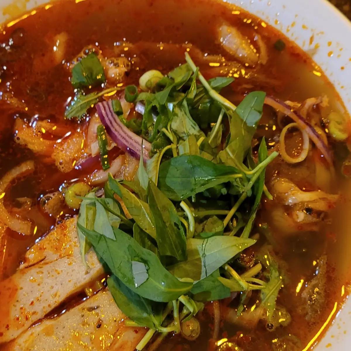 Spicy Vietnamese Beef Noodle Soup