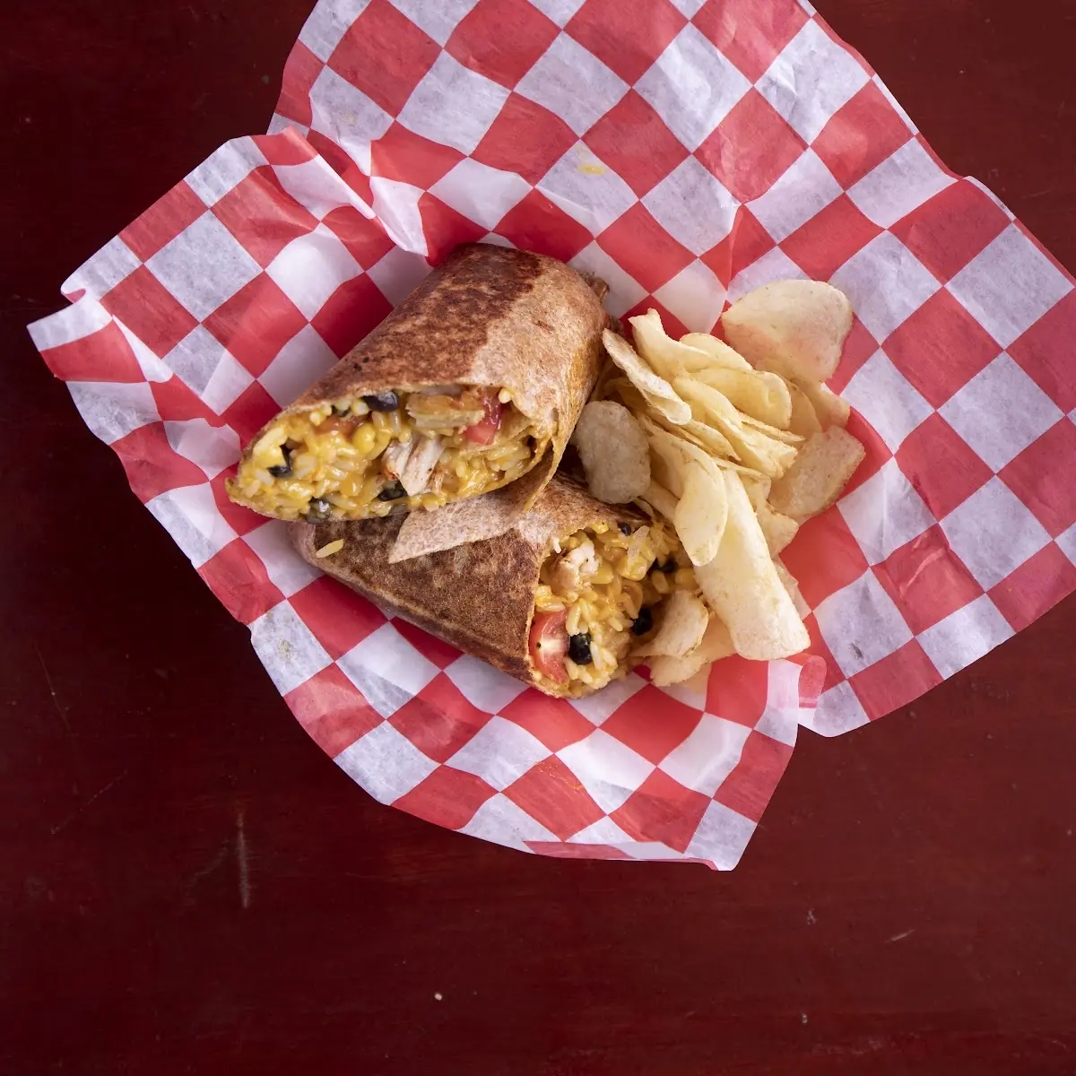 Jerk Chicken Burrito