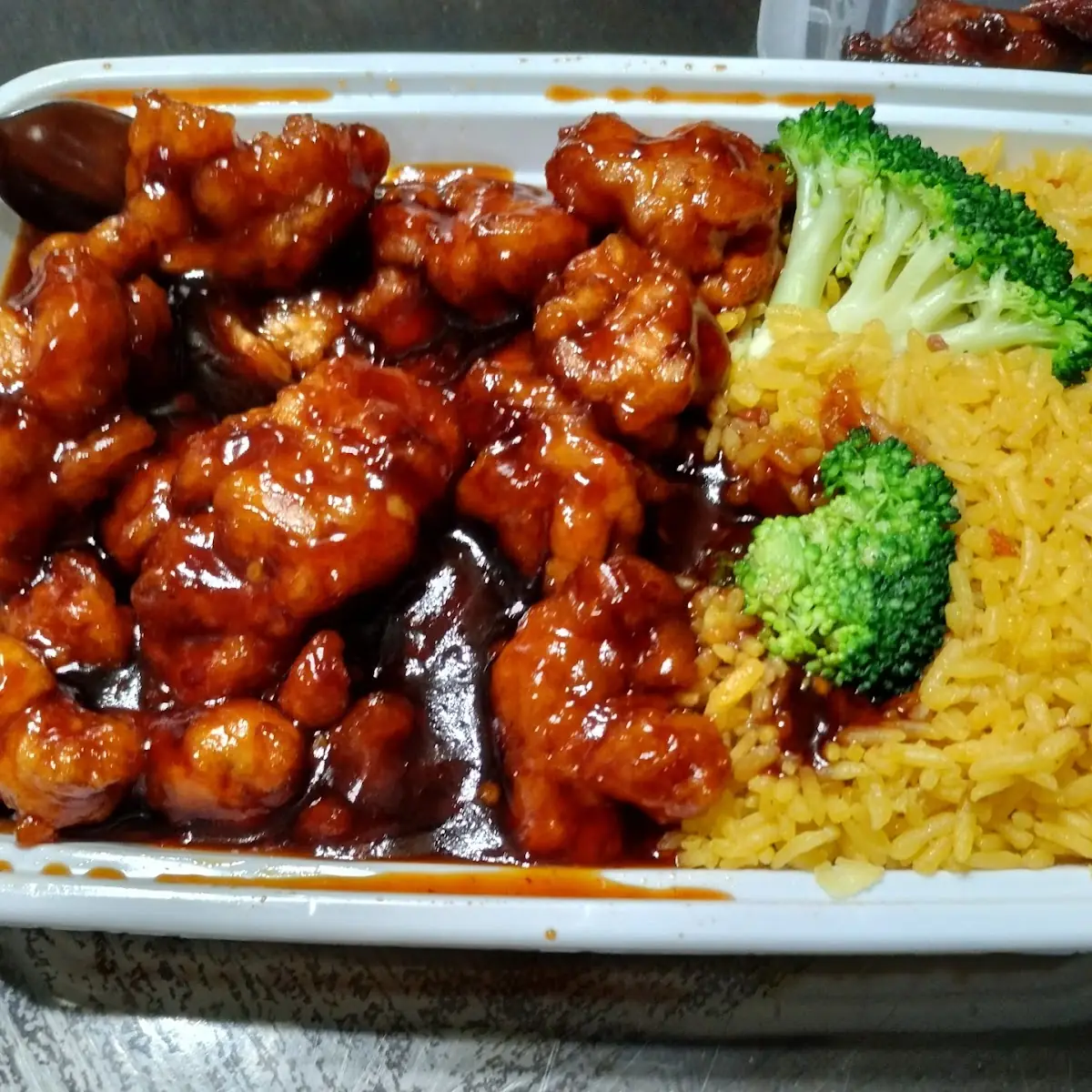 General TSO's Chicken Fried Rice