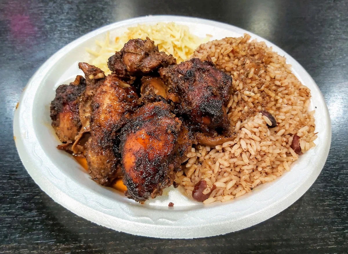 Jerk Chicken Rice and Peas