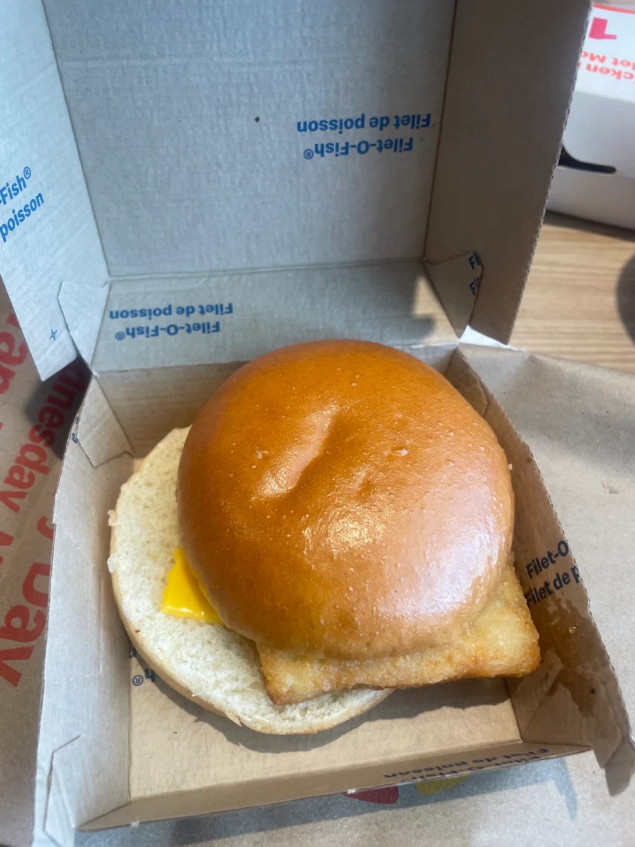 Filet O Fish Burger