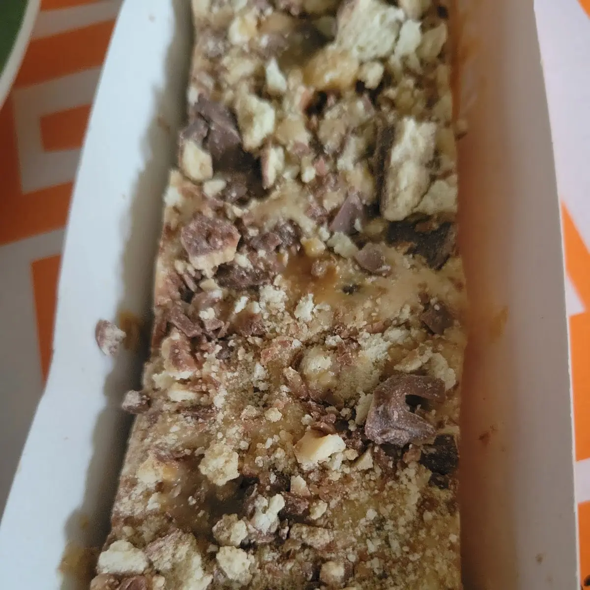 Twix Cookie Dough Brownie
