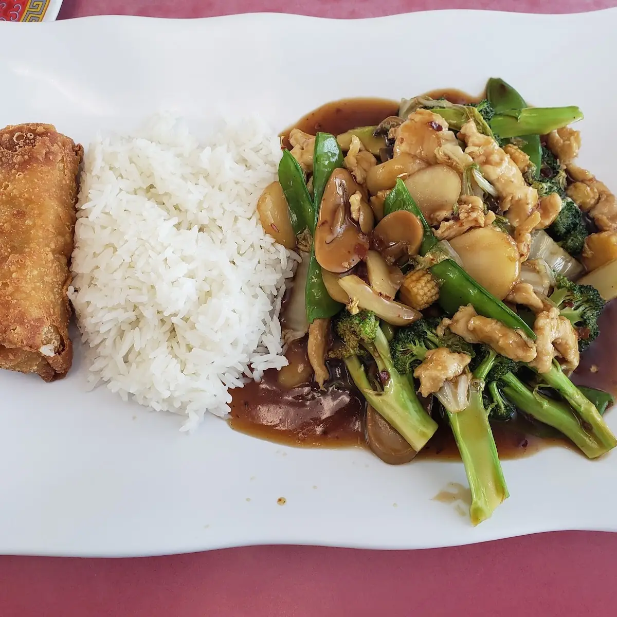 Chicken with Garlic Sauce Combo
