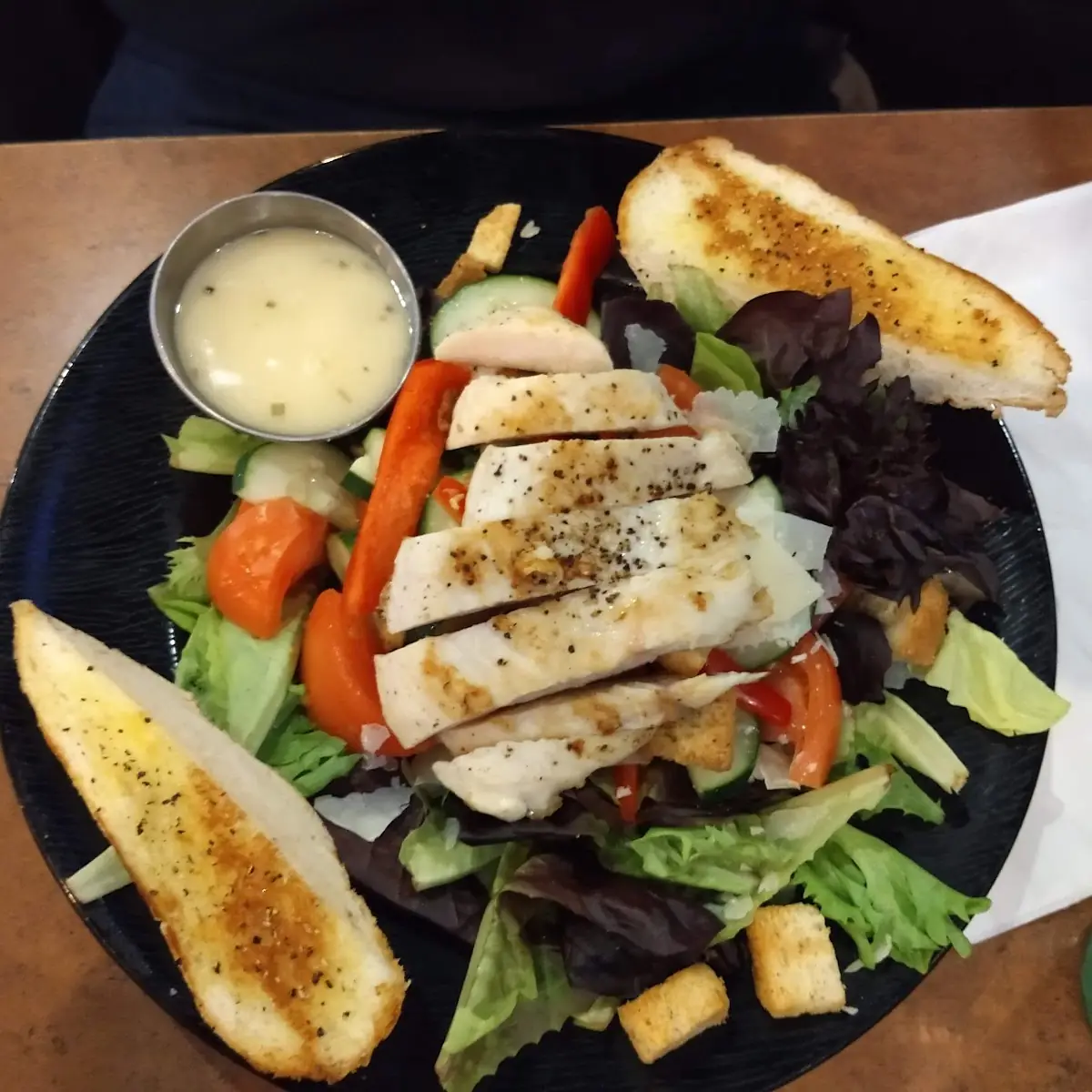 Chicken Caesar Salad Lunch Combo