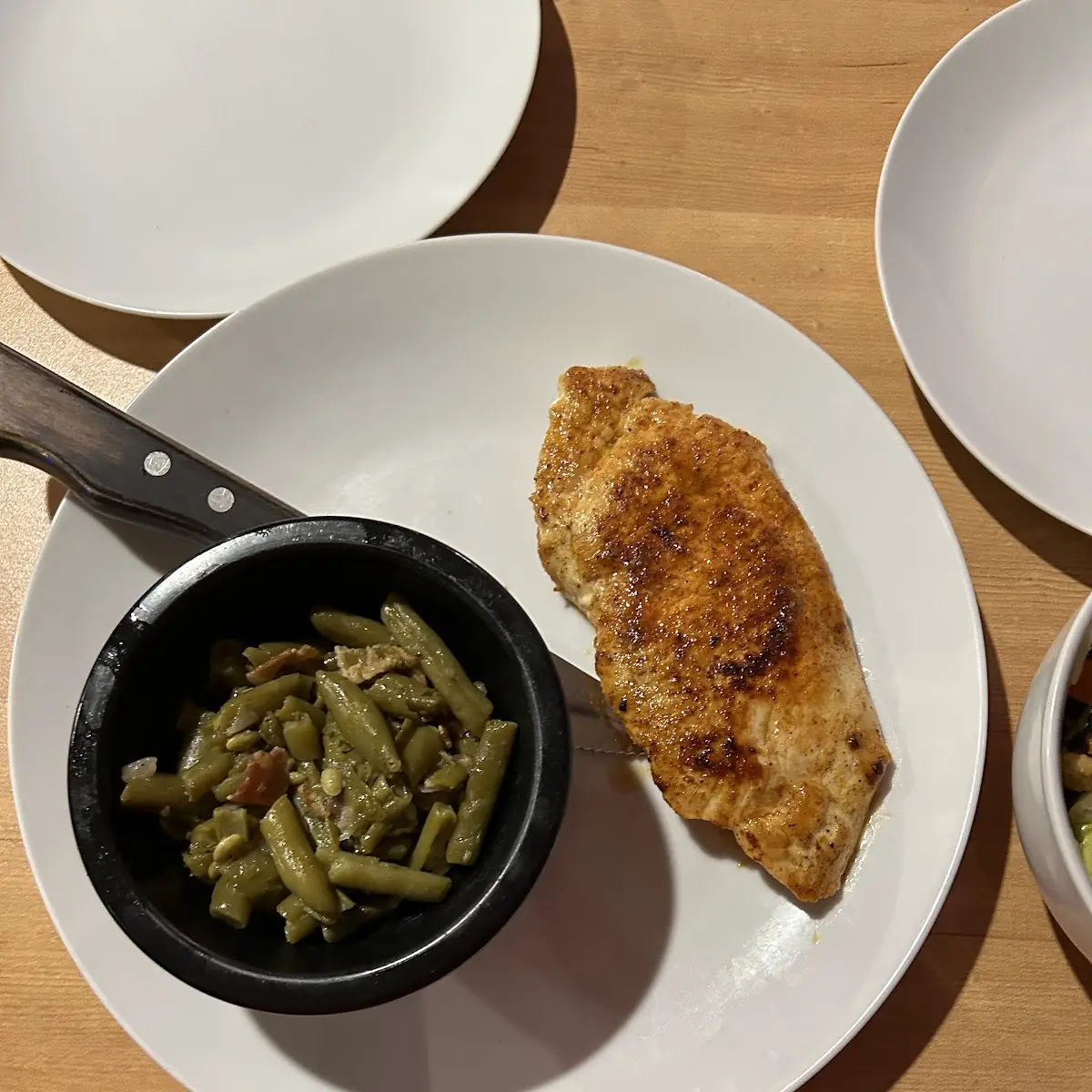 Grilled Chicken & Green Beans