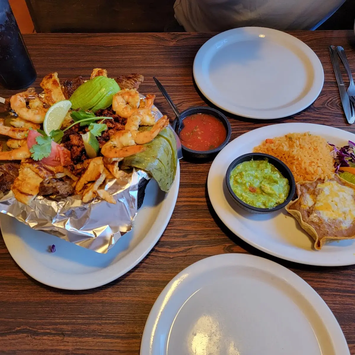 Molcajete and Seafood Soup