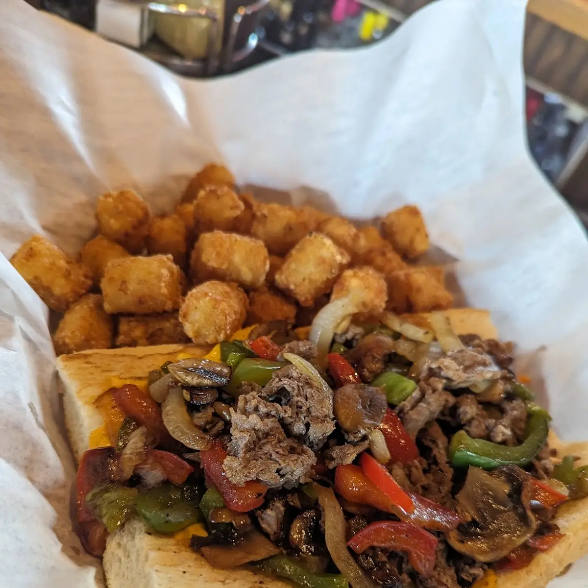 Philly Cheese Steak Sandwich