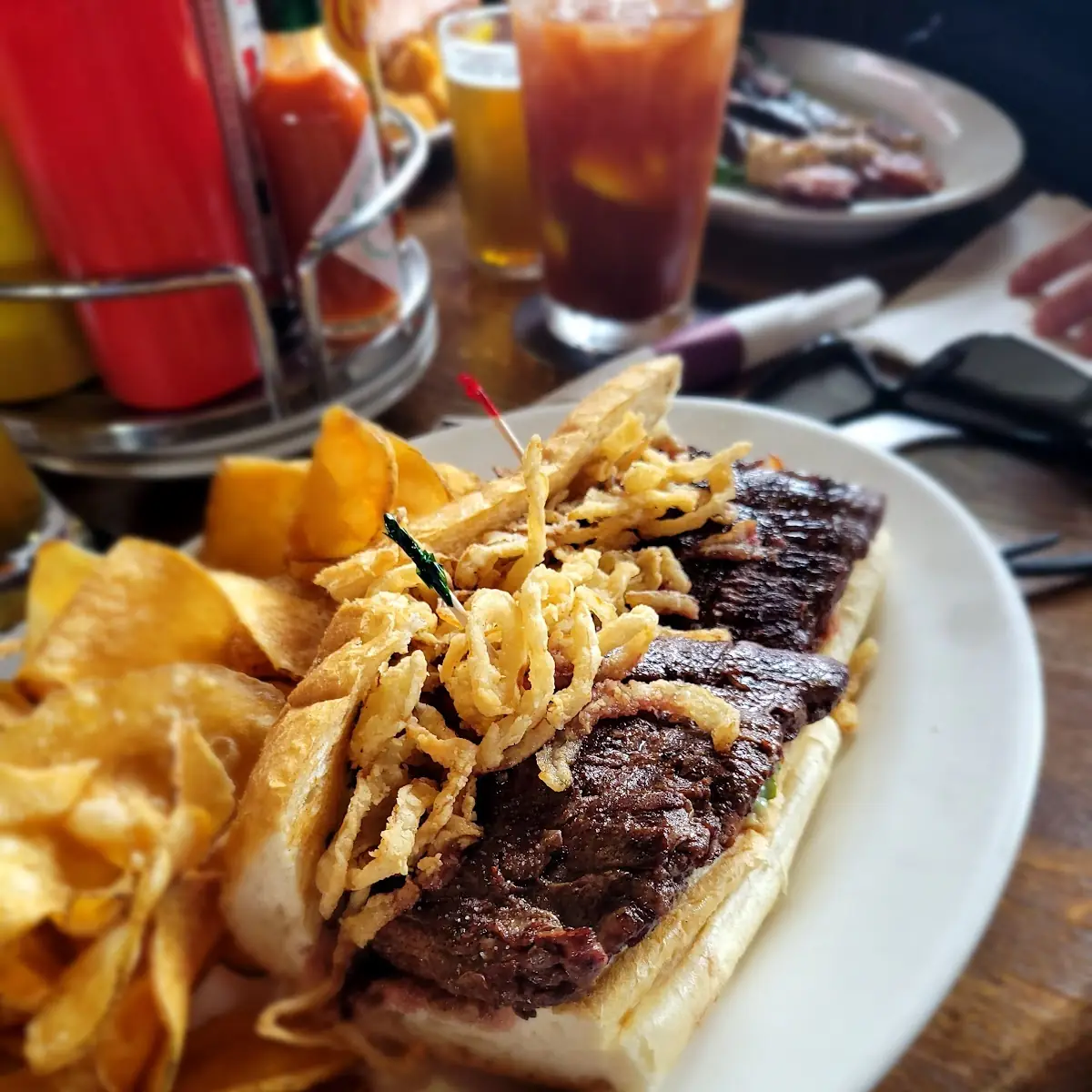 Skirt Steak Sandwich