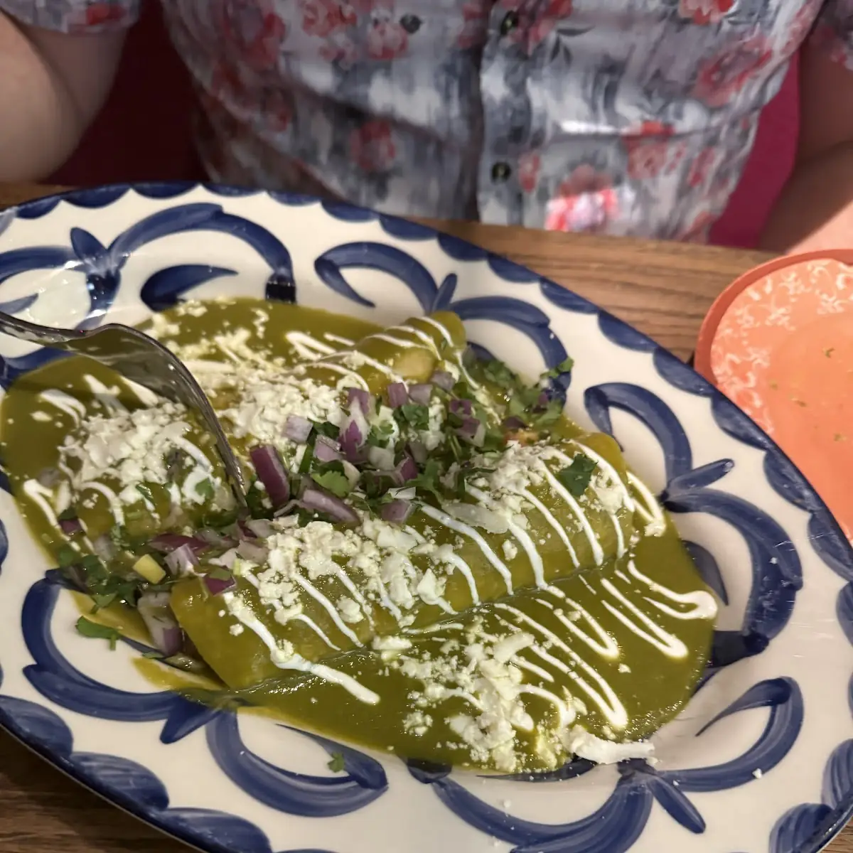 Oaxacan Cheese Enchiladas