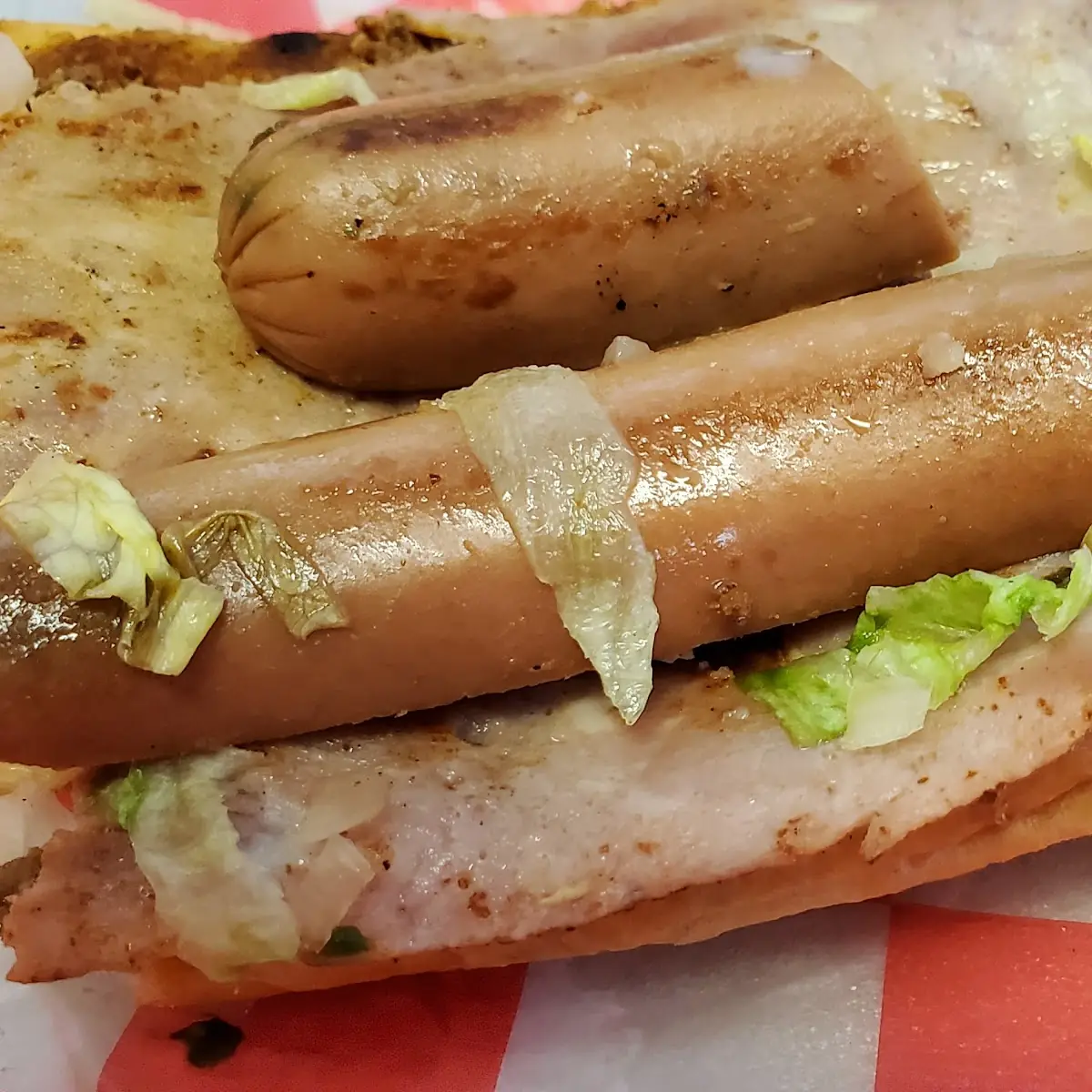 Torta Monarca Hot Dog Sandwich