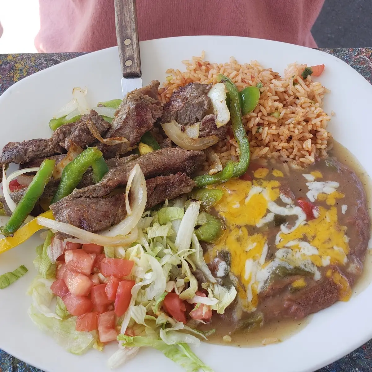 Steak Fajitas