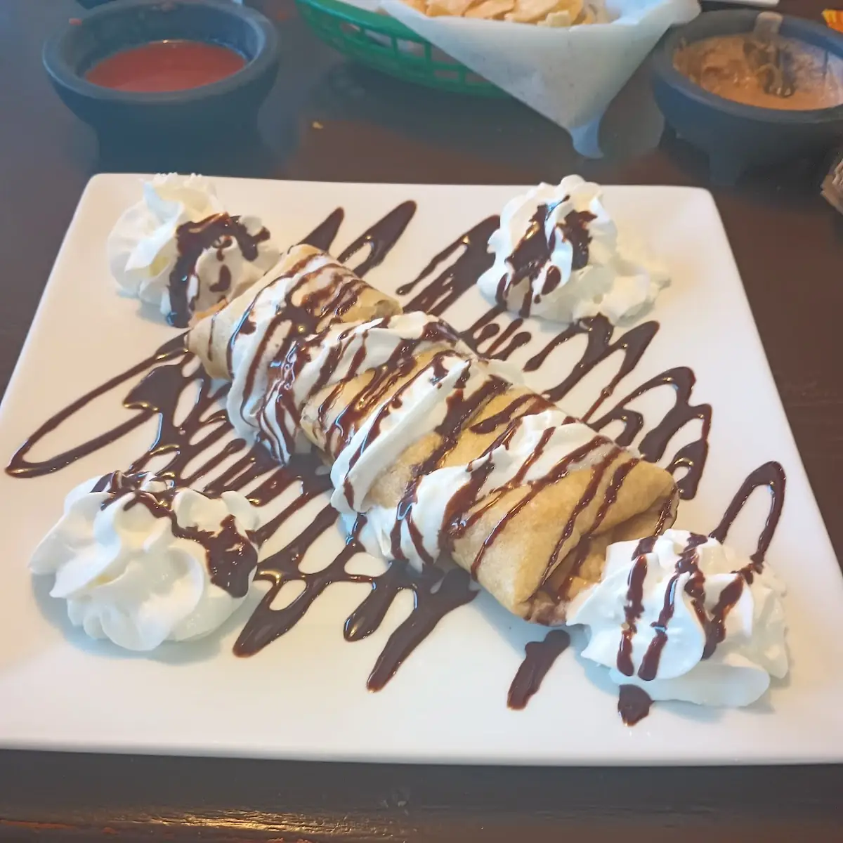 Cheese Cake Chimichangas